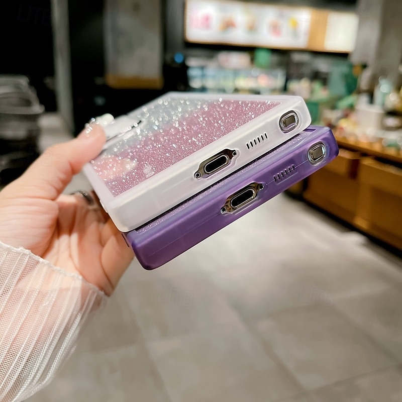 телефон Кейс для Назначение SSamsung Galaxy S25 S25 Edge S24 S24 ФЭ S23 Ultra Plus S22 Плюс Ультра A55 5G А35 5G A25 A15 Кейс на заднюю панель Блеск Блеск Блестящий Защита от удара Градиент цвета 2025 - $7.99 –P9