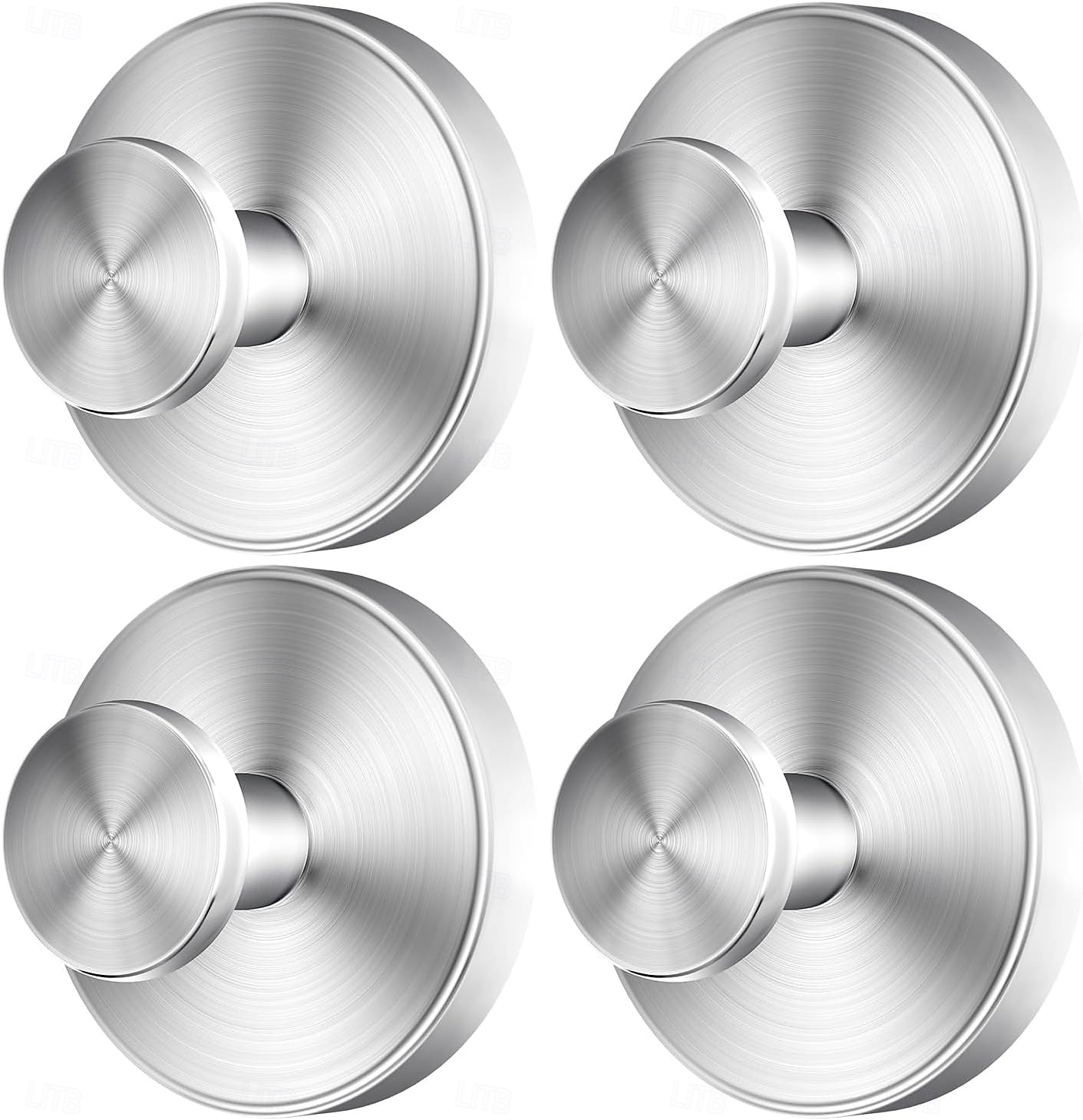 Pachet de 4 cârlige cu ventuză pentru duș, coroane, prosoape, halate, lufă, cârlige de baie detașabile, fără găurire, pentru montare pe pereții băii, bucătărie, sticlă, oglinzi, faianță, suprafețe 2025 - $16.49 –P12