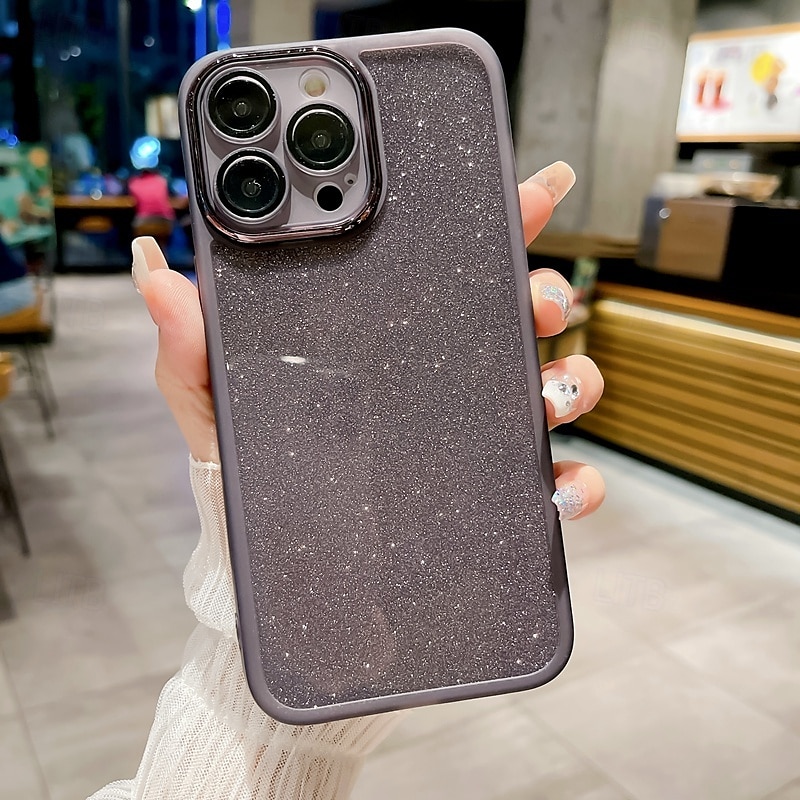 τηλέφωνο tok Για iPhone 17 Pro Max 17 Air 16 15 14 Pro Max Plus 16e 13 Pro Max Πίσω Κάλυμμα Bling Glitter Shiny Ανθεκτική σε πτώσεις Διαβάθμιση χρώματος Σιλικόνη 2025 - $6.99 –P1