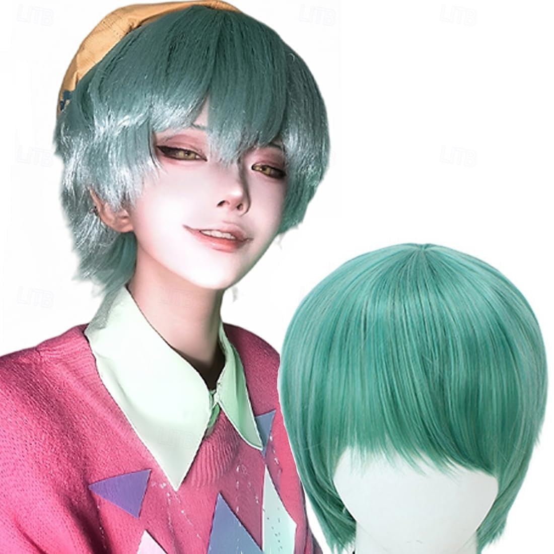 Dämonenjäger Kostüm Perücke Sajaboy Mystery Jinu Abby Cosplay Perücken Halloween Cosplay Haar 2025 - $18.49 –P2