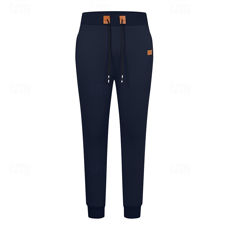 Per uomo Pantaloni in Pile Pantaloni da tuta Joggers Pantaloni invernali Pantaloni Coulisse Tasca Elastico in vita Semplice Comodità Caldo Sport all'Aperto Quotidiano Moda Casual Nero Giallo del 2025 a $21.99 –P13