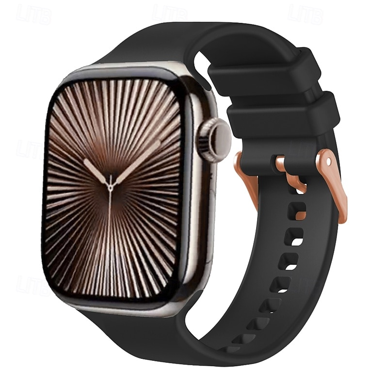 Спортивный ремешок, совместимый с Apple Watch, 38 мм, 40 мм, 41 мм, прочная металлическая застежка, регулируемый силиконовый ремешок, сменный ремешок для iwatch ultra 2 серии 9, 8, 7, se, 6, 5, 4, 3, 2026 - $15.99 –P10