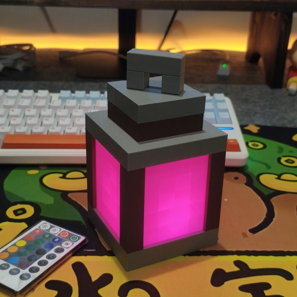 Lanterna noturna - Luz noturna LED de parede de 16 cores com interruptor de toque &Lâmpada noturna recarregável com controle remoto, luminária de mesa montável, luminária de mesa para cosplay, de 2025 por $35.5 –P4