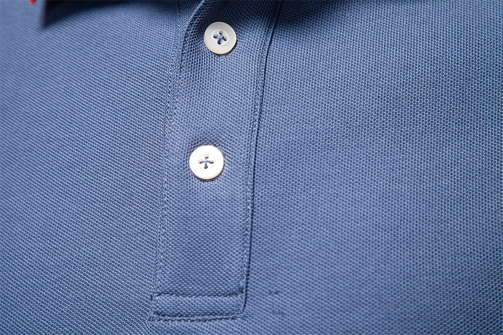 Hombre Polo Trabajo Negocio Cuello Vuelto Manga Larga Ocio Cómodo Plano Bloque de Color Puro Todas las Temporadas Ajuste regular Rojo rubí Negro Blanco Azul Marino Oscuro Gris claro Verde Ejército 2026 - $22.99 –P14