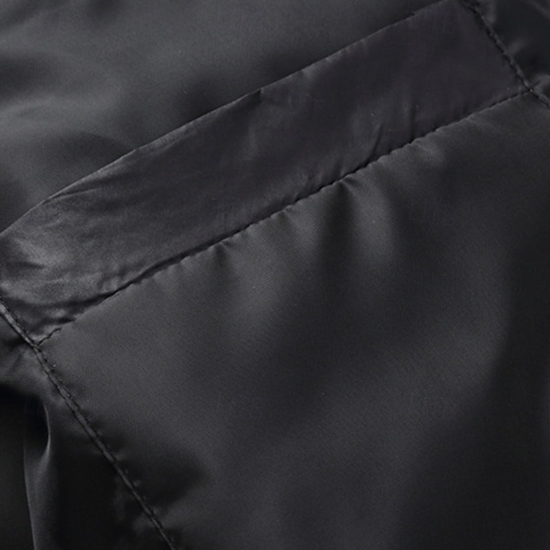 Pánské Puffer Vesta Kamizelka Vesta Dovolená Denní Rande Módní Na běžné nošení Podzim zima Kapsy Polyester Zahřívací Pohodlné Pevná barva Zip Stojáček Běžný Černá Rubínově červená Oranžová Tmavomodrá 2025 - $28.99 –P9