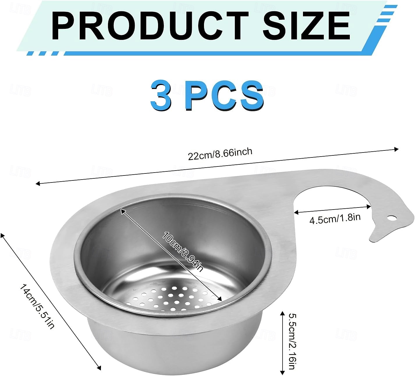 Lot de 3 paniers de vidange en acier inoxydable en forme de cygne pour évier de cuisine, filtre de vidange rapide, passoire suspendue multifonctionnelle pour fruits, légumes et déchets alimentaires de 2026 ? $19.99 –P2