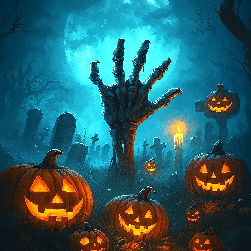 2025年 Halloween 男性用 3D 手 Tシャツ 半袖 Tシャツ 3Dプリント クルーネック シャツ 誇張された デザイナー ホラー パーティー ストリート 祝日 ブルー 夏 春 オールシーズン 衣類 S M L XL XXL XXXL  コレクション – €18.88 –P2