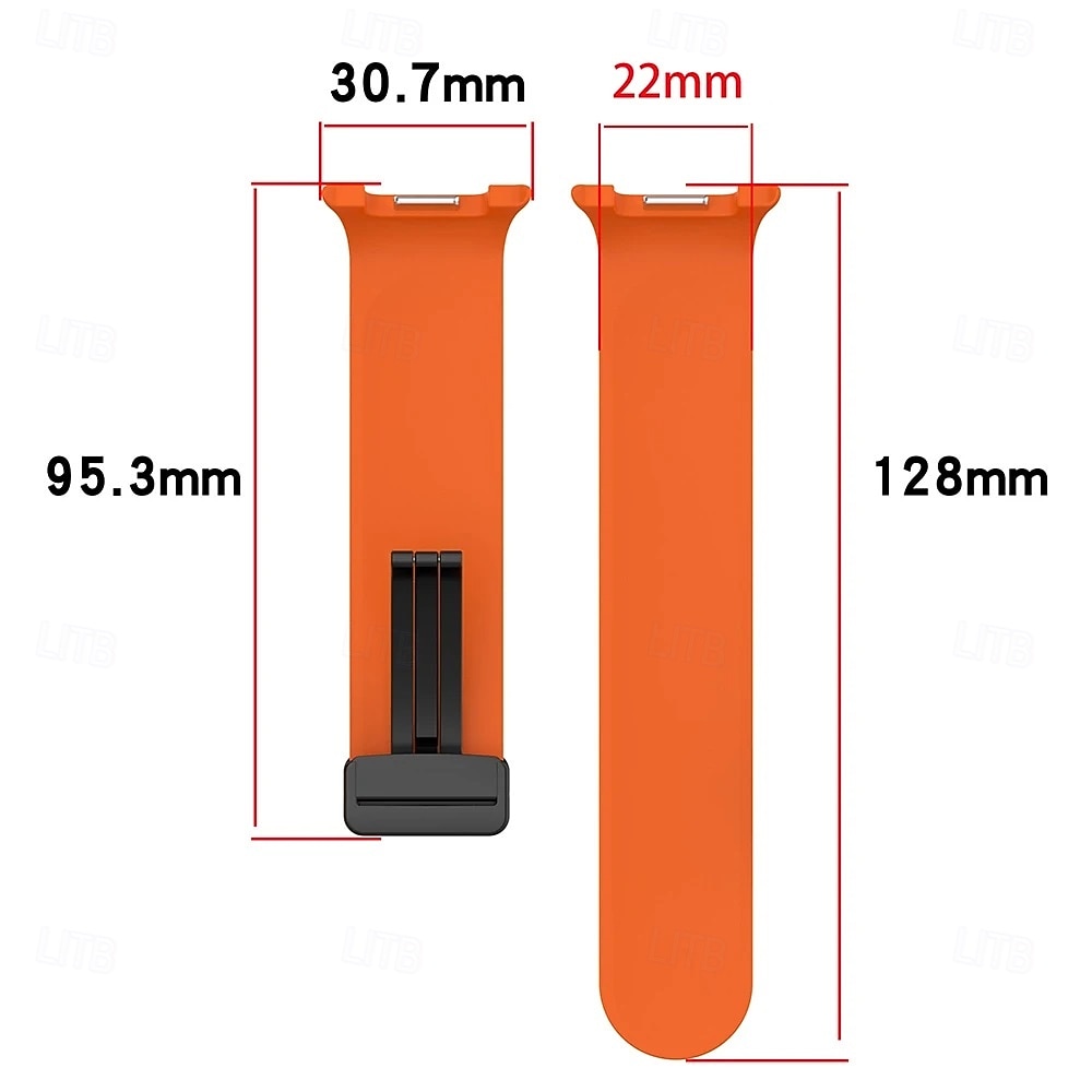 Correa clásica de silicona con hebilla magnética para Samsung Galaxy Watch 8 (44 mm y 40 mm) 2026 - $15.99 –P4