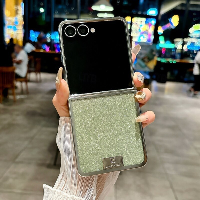 2025年 電話 ケース 用途 サムスンのギャラクシー Zフリップ7 Zフリップ6 Z Flip 5 Z Flip 4 バックカバー 耐衝撃 カラーグラデーション PC  コレクション – $12.99 –P5