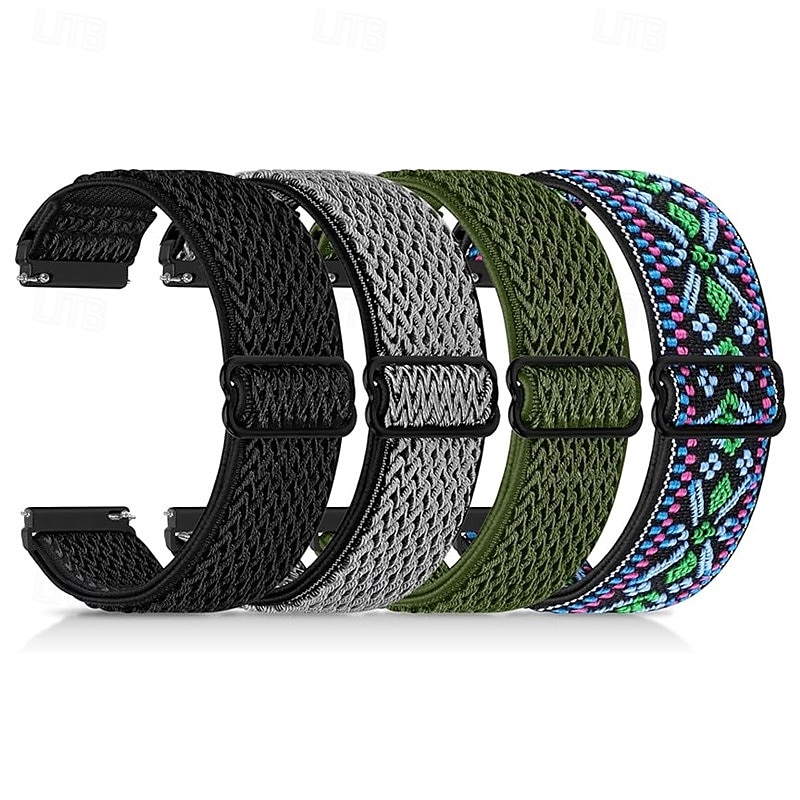 4 pezzi Cinturino per orologio  per Garmin Samsung Galaxy Huawei Watch 3 Pro, Watch 2 Classic, Watch GT 3 Pro / 2 Pro / 2e / Runner / Active / 42mm / 46mm, Honor Magnic 2 GS 3i GTS 4,4mini del 2025 a $14.99 –P6