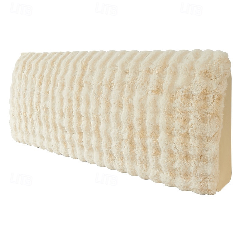 غطاء رأس سرير مخملي للأرانب، واقي سرير سميك من الفرو، غطاء سرير عالمي لجميع المواسم 2026 - $21.99 –P2