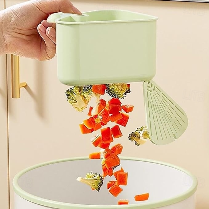2er-Pack Eckregal mit Saugnapf für die Spüle, Siebkorb für die Druckspüle, automatischer Abtropfkorb, Schwammhalter für den Wasserhahn, abnehmbarer Aufbewahrungsorganizer für die Küchenspüle 2025 - $19.99 –P12