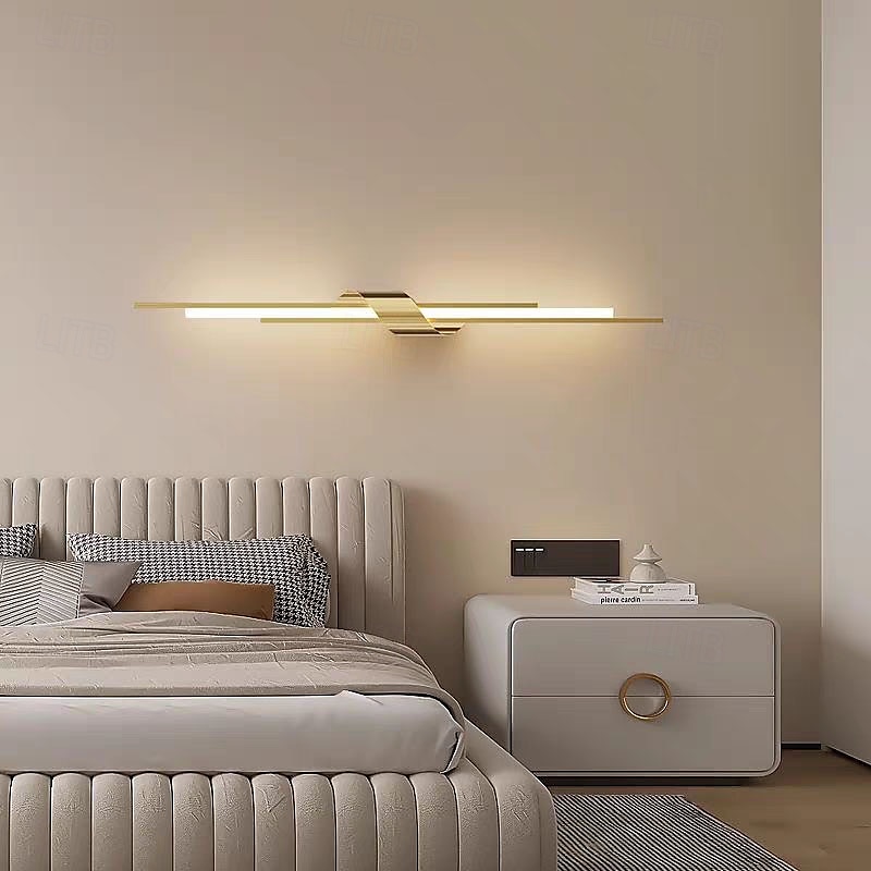 LED-Wandleuchte, minimalistische lineare Streifen-Wandhalterung, lange Wohndekor-Beleuchtung, Wandwaschleuchten für den Innenbereich, Wohnzimmer, Schlafzimmer 2026 - $189.99 –P3