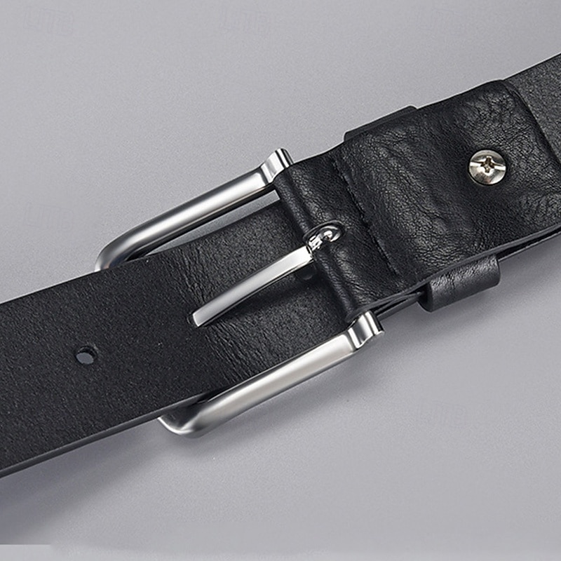 Homme Ceinture Ceinture Taille Noir Jaune faux cuir Alliage Durable Ajustable Uni Extérieur Quotidien de 2025 ? $12.49 –P4