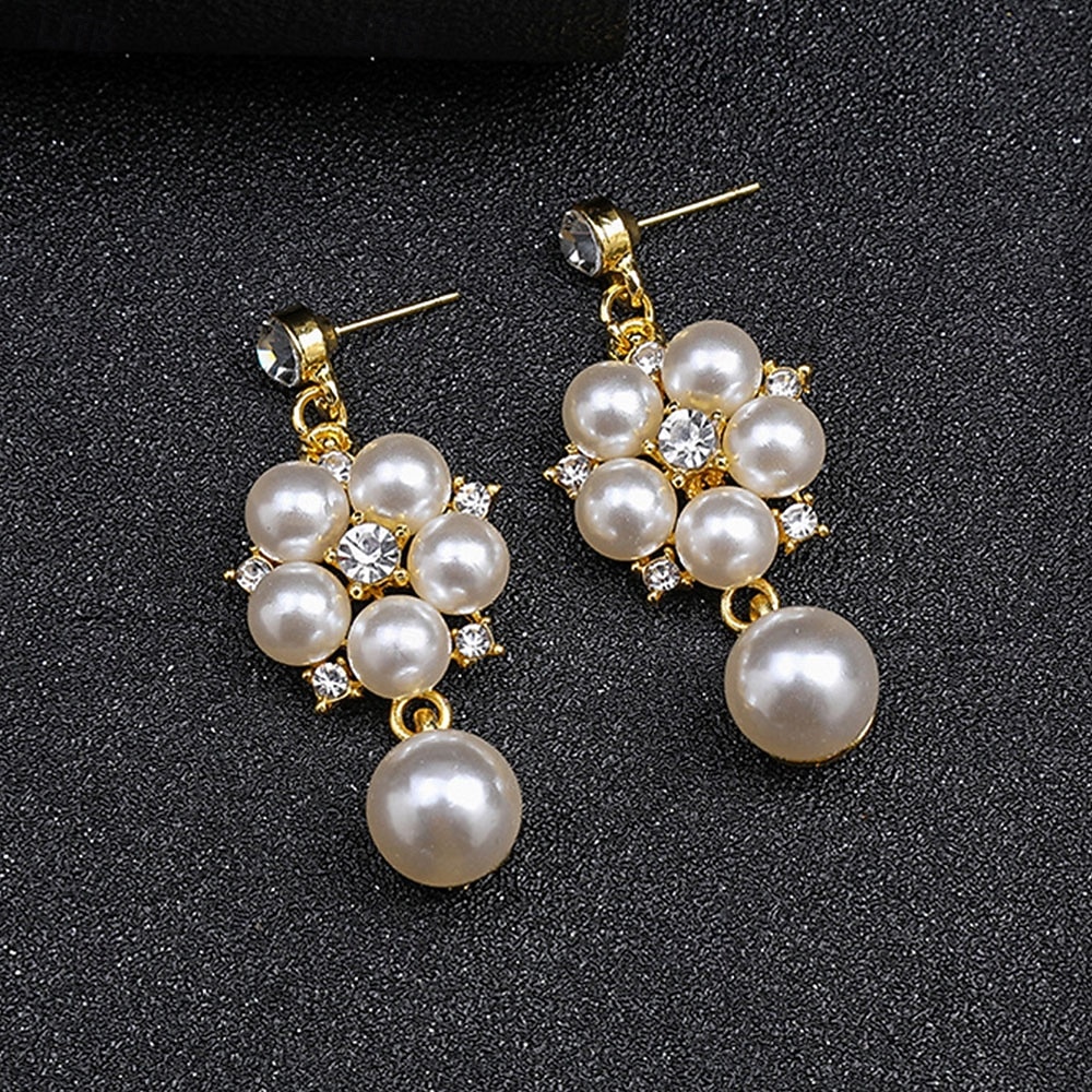 Korusetti 2 Vihreä Helmi Kromi 1 Kaulakoru Korvakorut Naisten Tyylikäs Vintage Muoti Vintage-tyyli Perinteinen Korusetti Käyttötarkoitus Häät Juhla Häävieras 2026 - $16.49 –P11