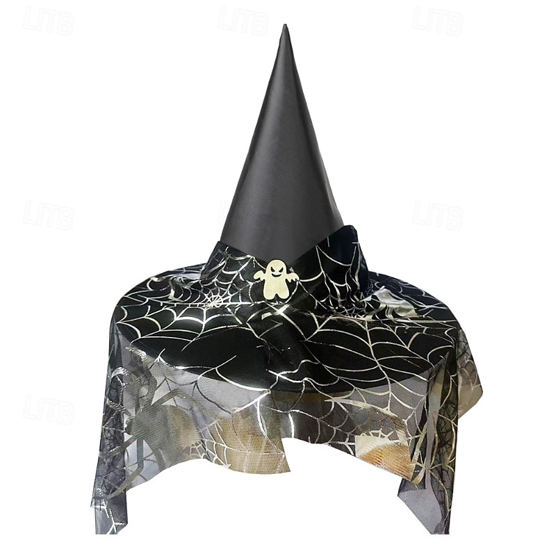 Bambini Ragazze Cappelli e berretti Dolce Feste Halloween cappello Patchwork Argento Nero del 2025 a $3.99 –P9