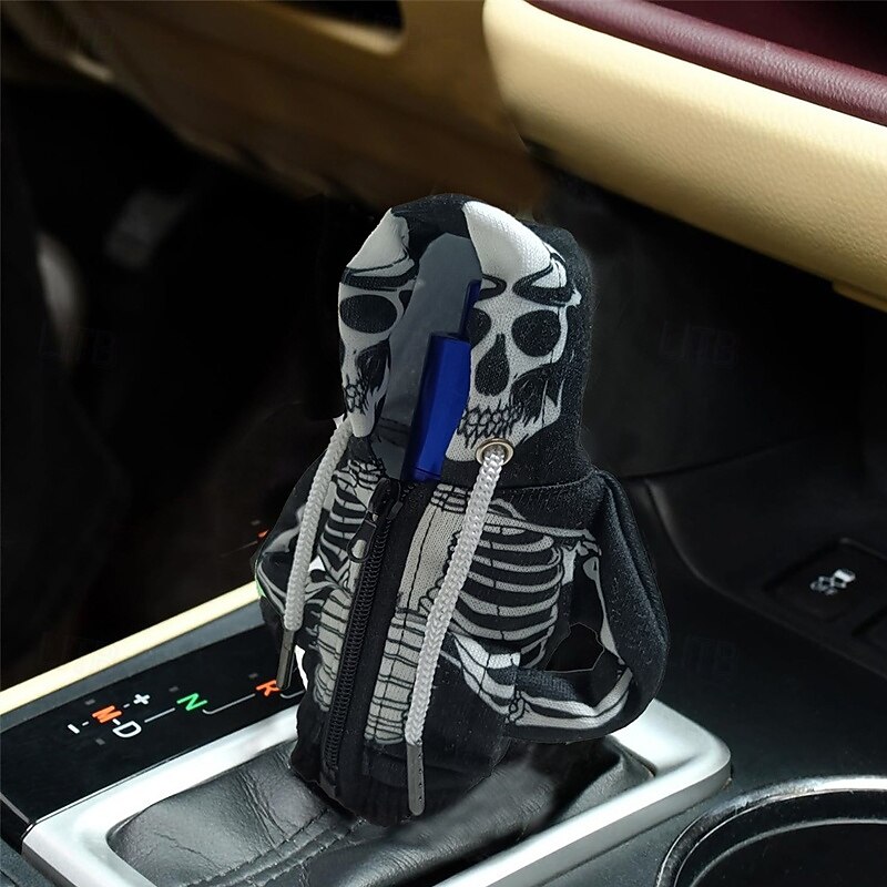 Decorazione divertente per Halloween con cappuccio per cambio marcia, una mini copertura universale per le leve del cambio, perfetta per valorizzare gli interni dell'auto e come regalo fantastico. del 2026 a $12.99 –P1