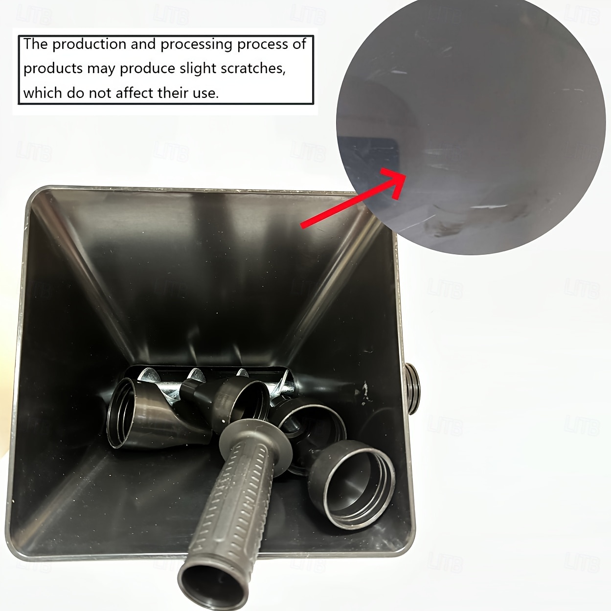 Akumulátorová ruční pistole na cementovou spárovací hmotu - odolná konstrukce z plastu a kovu, ergonomická rukojeť &přesná tryska pro utěsnění okenních/dveřních rámů, nástroj pro kutily, stavební 2026 - $54.99 –P6