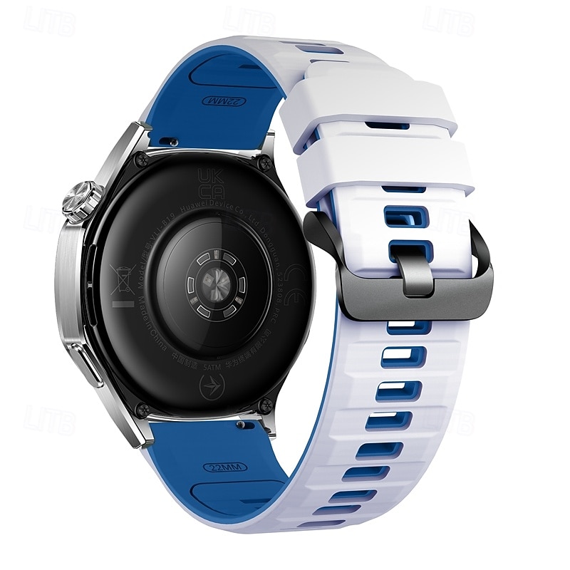 Correa de Smartwatch Compatible con Garmin Samsung Huawei Amazfit Polar Xiaomi Ticwatch Watch 3 Pro, Watch 2 Classic, Watch GT 3 Pro / 2 Pro / 2e / Runner / Active / 42mm / 46mm, Honor Magnic 2 GS 3i 2026 - $14.99 –P11