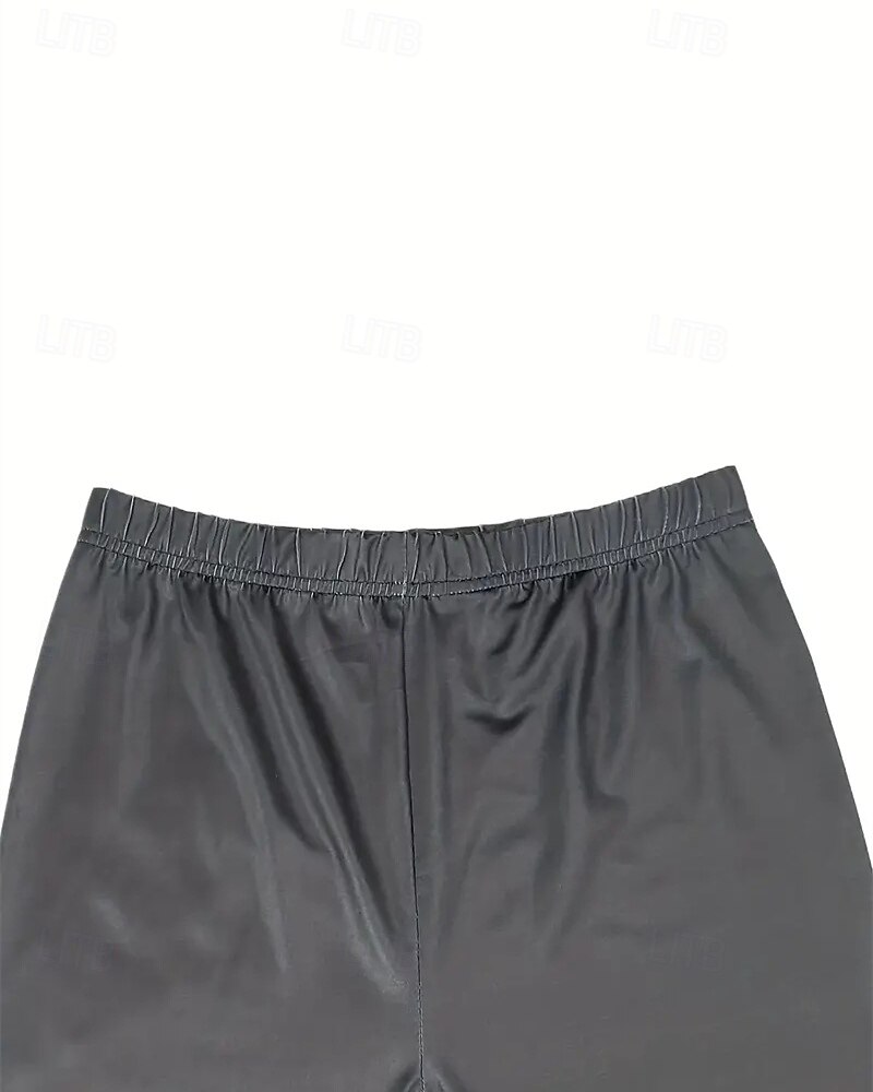 Mulheres Calças Leggings Leggings aconchegantes Roupa de rua Casual Comprimento total Cintura Alta Clover Cintura elástica Imprimir Respirabilidade Confortável Com Stretch Férias Rua Roupa Diária de 2026 por $19.99 –P5