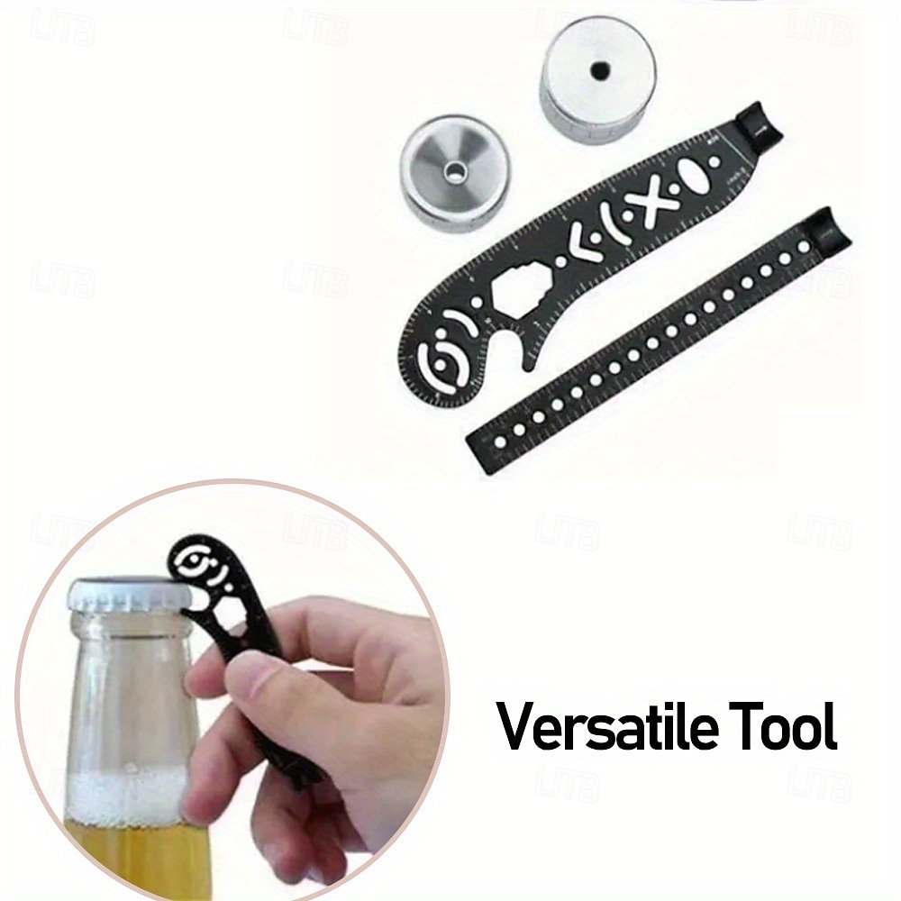 set di compassi da disegno magnetici neri multifunzionali da 4 pezzi - ingegneria &righelli da disegno per uso ufficio del 2025 a $21.99 –P3