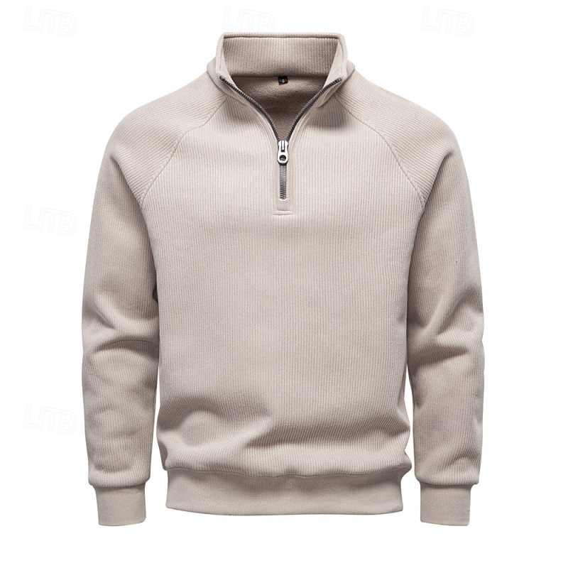 Bărbați Hanorca Catifea Hanorac din fleece Hanorac cu glugă Trage pe dreapta Caisă Negru Verde Militar Bleumarin Gri Guler în picioare Simplu Texturat Sporturi & Exterior Casual Zilnic Șic Strad 2025 - $37.99 –P2