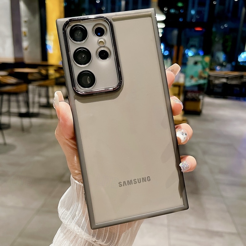 τηλέφωνο tok Για Samsung Galaxy S25 S25 Edge S24 S24 FE S23 Ultra Plus S22 Plus Ultra A16 A55 5G A35 5G A25 Πίσω Κάλυμμα Ανθεκτική σε πτώσεις Διαβάθμιση χρώματος Σιλικόνη 2025 - $7.99 –P5