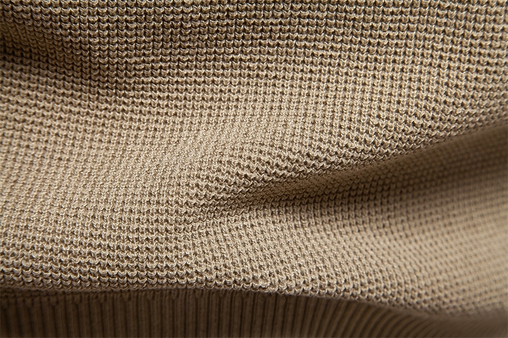 Herre Pullover genser Vaffelstruktur Strikke Crewneck عادي Crew-hals Årgang Kul Skole Feriereise Klær Raglan Ermer Vår Høst Mørk Marineblå Kakifarget S M L 2026 - $35.99 –P16