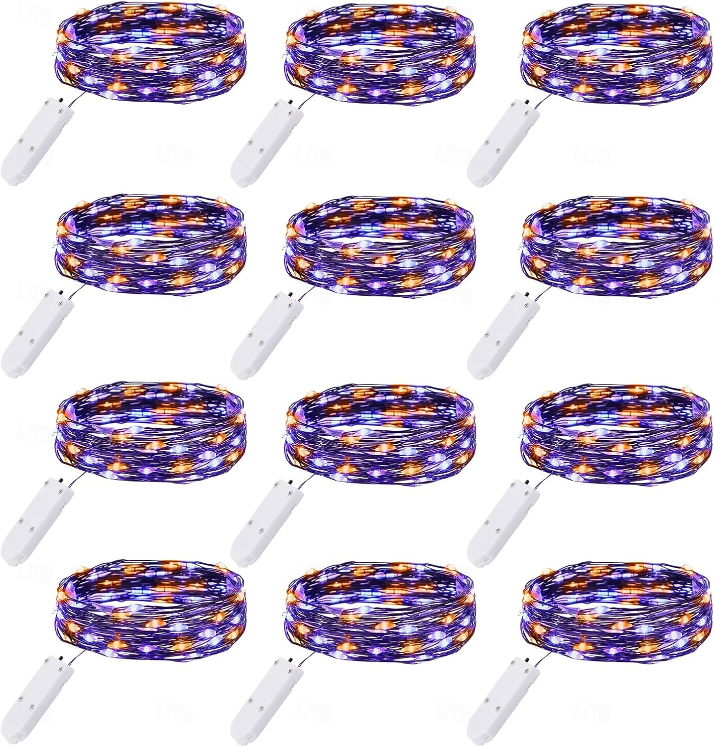 2m Guirlandes Lumineuses 20 LED Blanc Chaud Blanc Rouge Lumières de fil de cuivre Halloween Étanche Vacances Alimenté par piles de 2025 ? $12.99 –P14