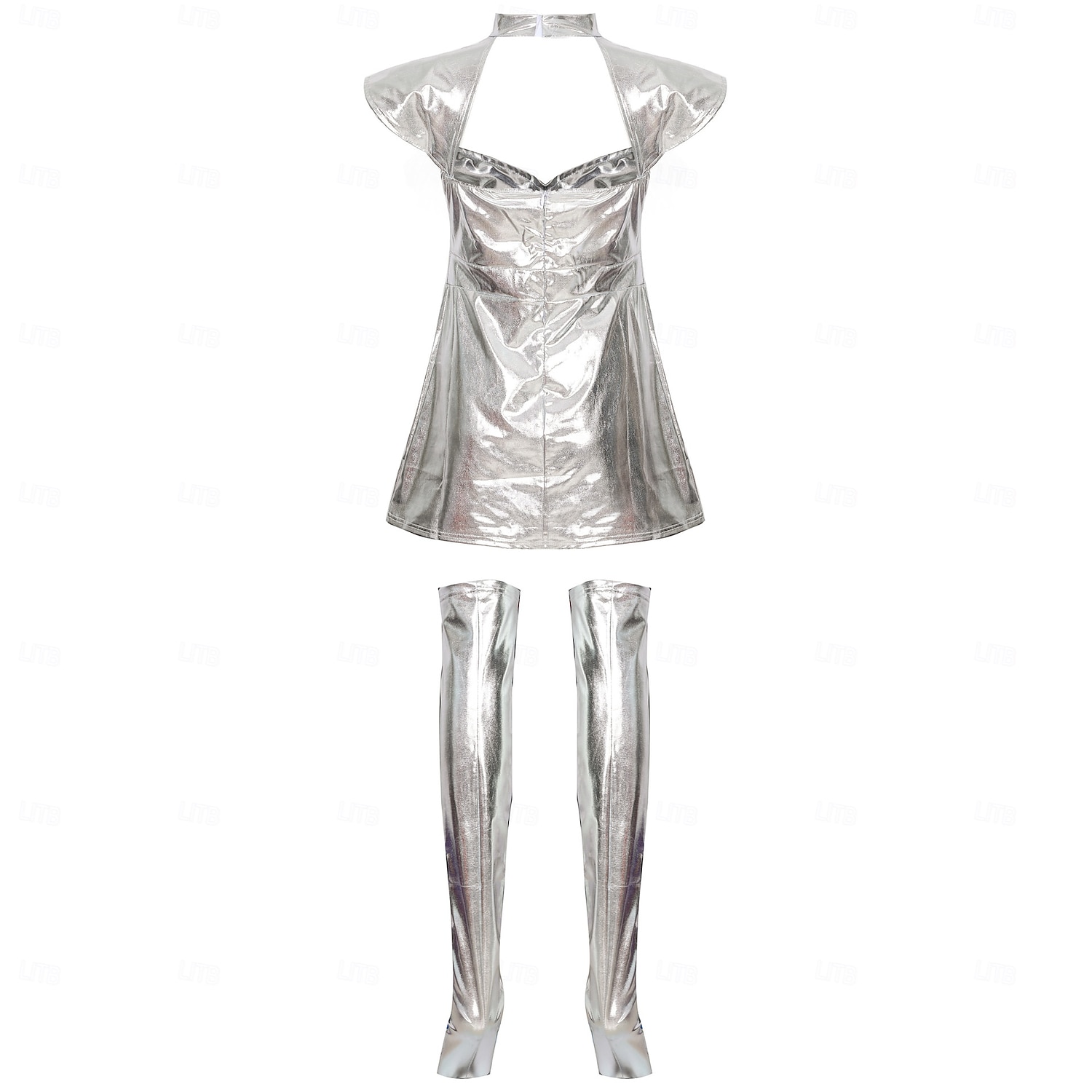 Kostuum Robot Astronaut Cosplay Volwassenen Dames Halloween Carnaval Feest Prestatie Aankleden 2026 - $43.99 –P10