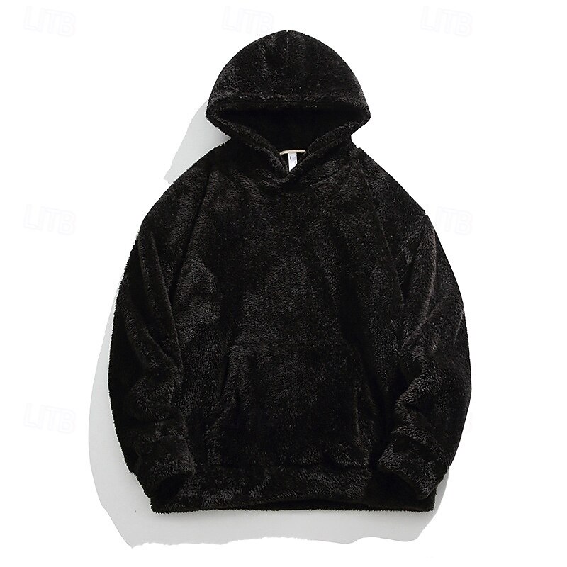 Per uomo Felpa in pile Felpa con cappuccio in pile Felpa termica Manica Lunga Con Cappuccio Top Esterno Calore Termico Inverno Poliestere Grigio scuro Nero Bianco Tennis Allenamento Corsa del 2025 a $38.99 –P3