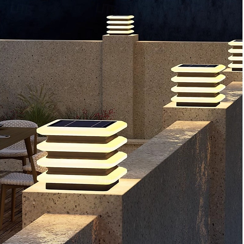 Lampada da esterno a LED, lampada da terra impermeabile, per cortile, portico, patio, esterno, terrazza, garage, cortile, lanterna da terra esterna del 2025 a $302.19 –P1