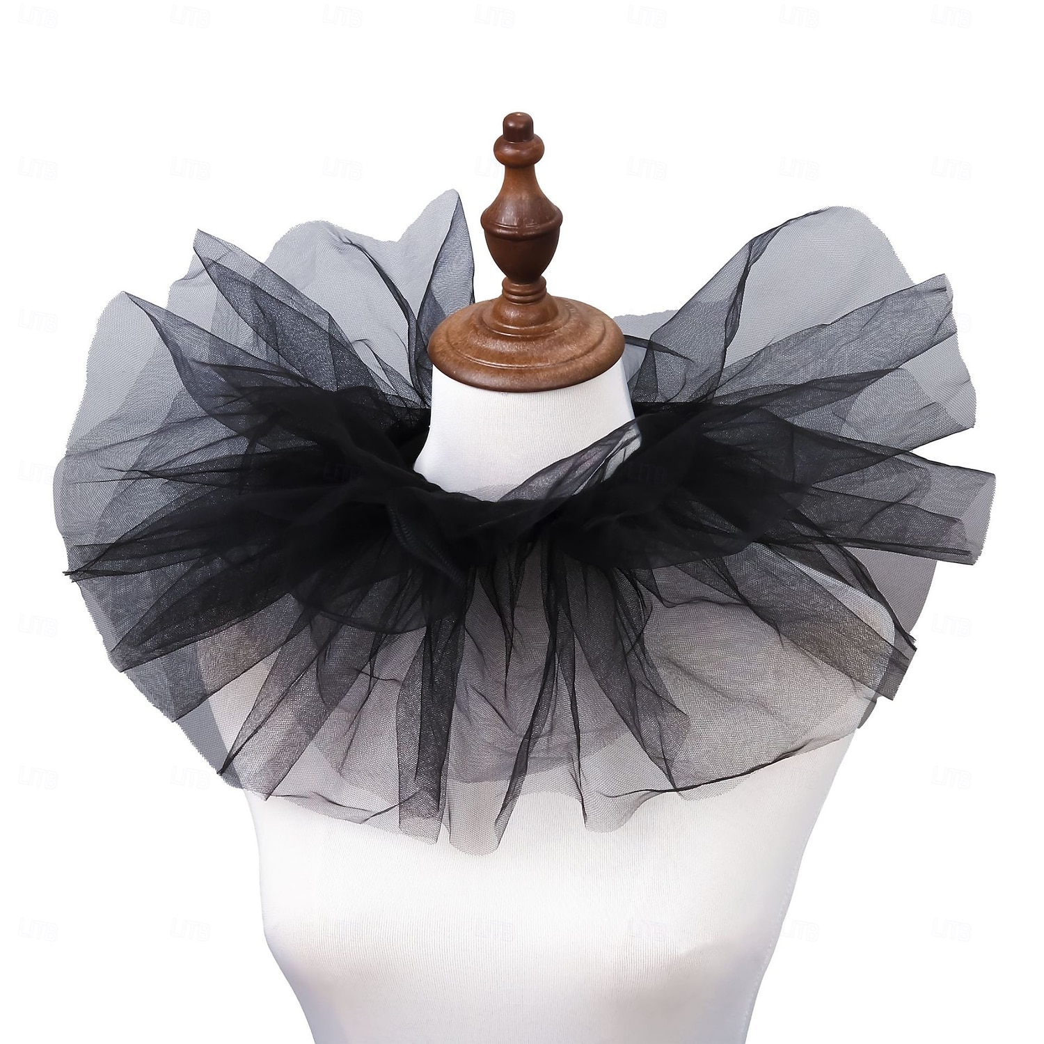 Rokoko Viktorianisch Renaissance Tüllkragen Zirkus Clown Kostüm Unisex Halloween Karneval Leistung LARP Renaissance-Messe Erwachsene Kragen Ganzjahres 2025 - $13.49 –P1