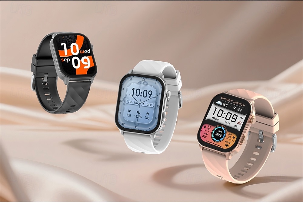 LC211 Smart Watch 2.01 inch Smartwatch Fitness Running Watch Bluetooth Temperature Monitoring Pedometer Call Reminder Compatible with Android iOS Women Men GPS Long Standby Hands-Free Calls IPX-5 2025 - $47.99 –P13