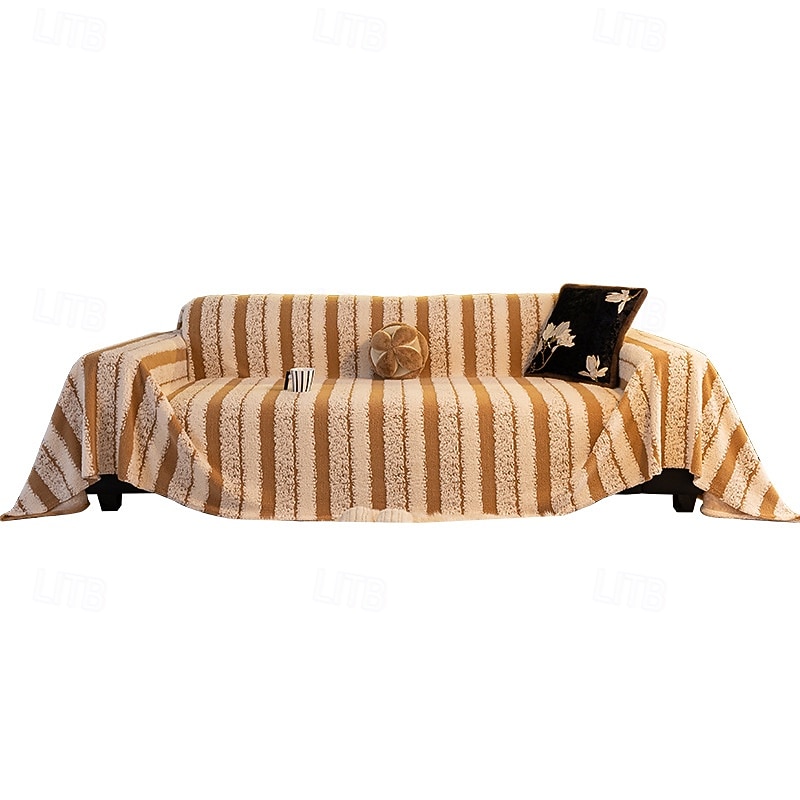 Funda de Sofá de Estilo Lujo Manta de Cubierta de Sofá de Algodón de Terciopelo para Otoño e Invierno Protector Universal de Sofá 2025 - $24.99 –P8