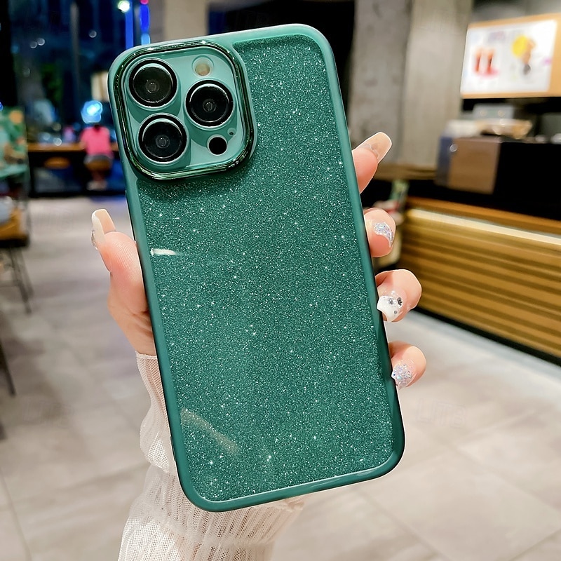 τηλέφωνο tok Για iPhone 17 Pro Max 17 Air 16 15 14 Pro Max Plus 16e 13 Pro Max Πίσω Κάλυμμα Bling Glitter Shiny Ανθεκτική σε πτώσεις Διαβάθμιση χρώματος Σιλικόνη 2025 - $6.99 –P4