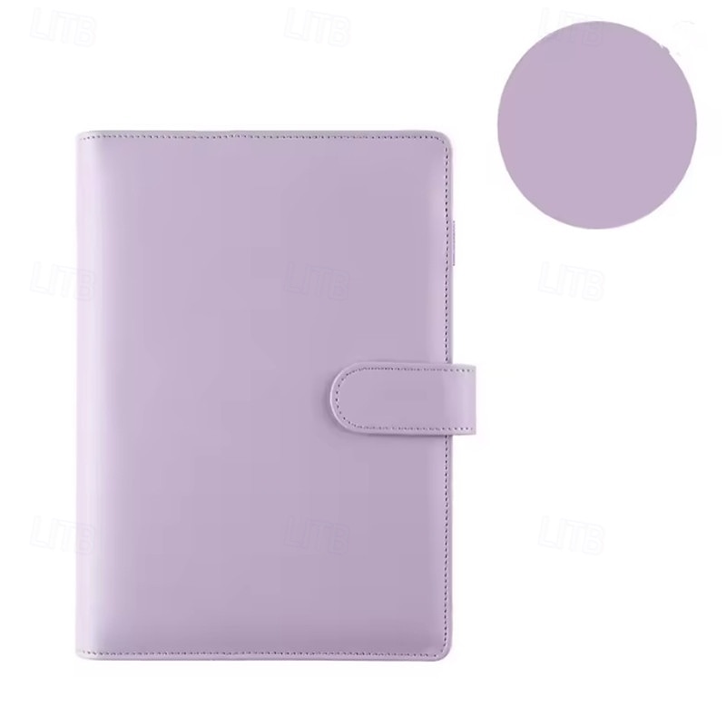 A6/a5 pu leder diy binder notebook abdeckung tagebuch agenda planer papier abdeckung schule schreibwaren 2026 - $14.99 –P12