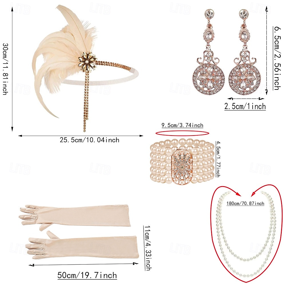 Cerchietto con piume da donna anni '20 con fiore di strass - accessorio per capelli vintage in stile flapper in stile Gatsby del 2025 a $24.99 –P4