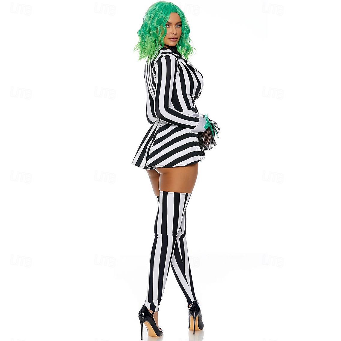 Beetlejuice Beetlejuice Úbory Punčocháče Cosplay kostým Filmové kostýmy for Dámské Dospělí předvečer Všech svatých Karneval Výkon Párty 2025 - $46.99 –P2