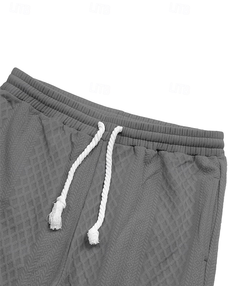 Męskie Spodnie dresowe Uprawiający jogging Spodnie Żakard Ściągana na sznurek Kieszeń Równina Komfort Sporty na świeżym powietrzu Codzienny Moda Codzienny Zieleń wojskowa Czarny Średnio elastyczny 2026 - $21.99 –P9