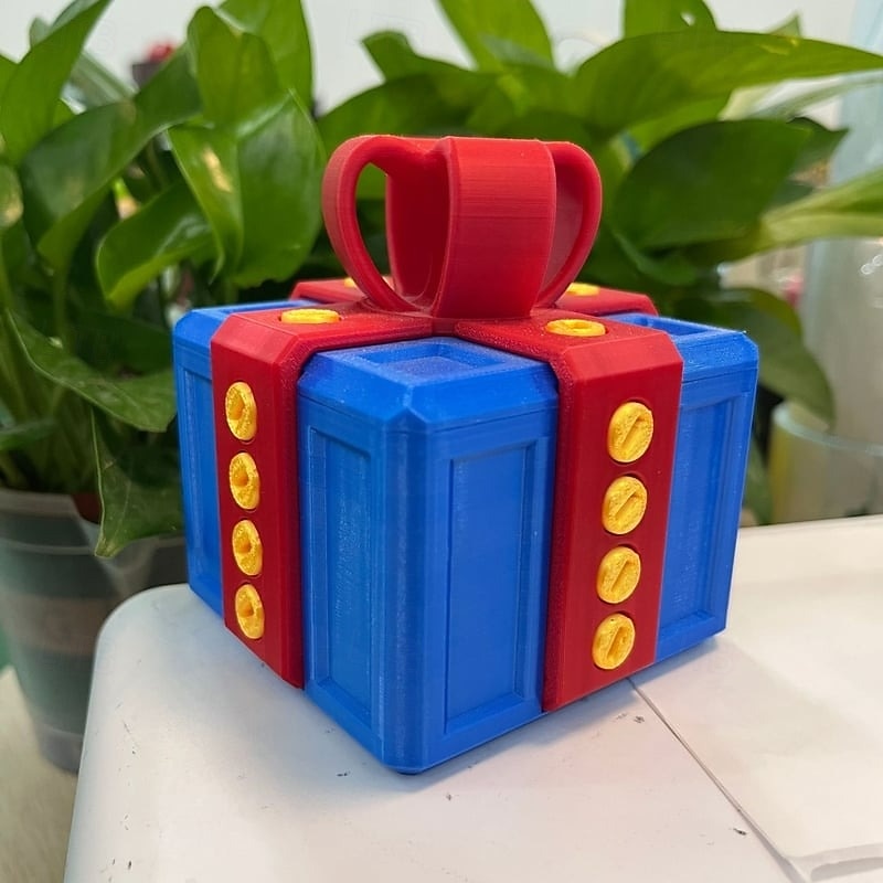 Ornamenti per scatole regalo fastidiose stampate in 3D, divertenti giocattoli, scherzi, puzzle, scatole, scherzi creativi, regali per amici, famiglie, feste, intrattenimento, novità, sorpresa per le vacanze. del 2025 a $19.99 –P11