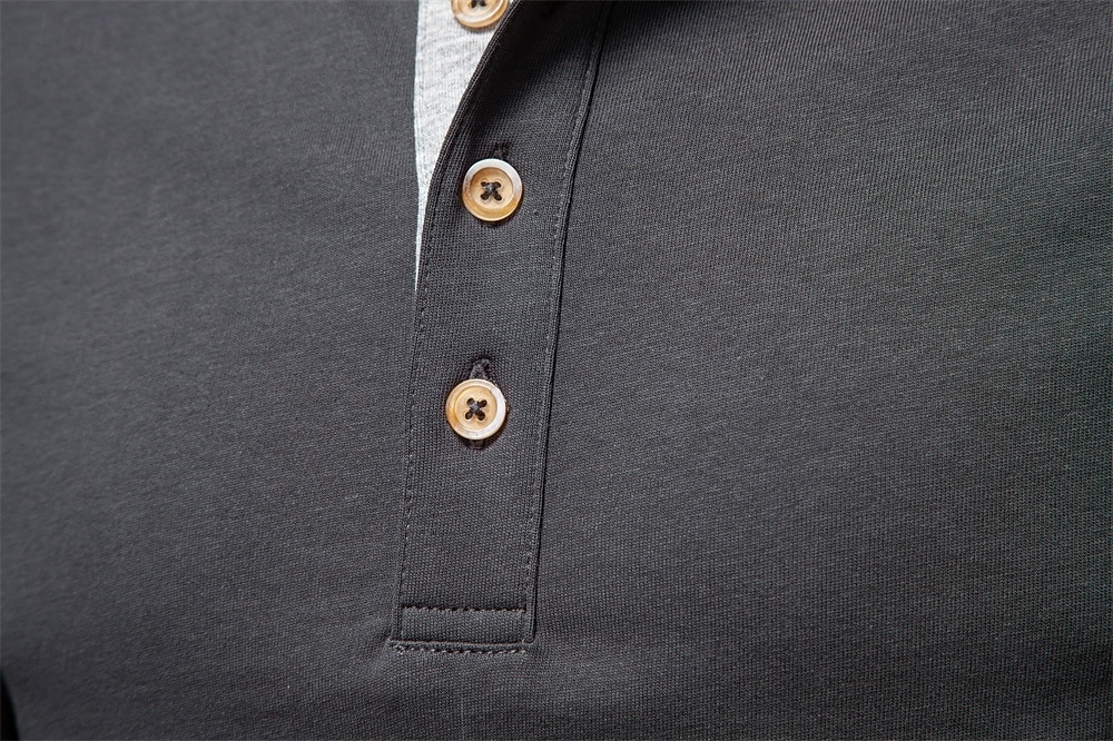 Homme Chemise en coton manche longue Couleur Pleine Frais Quotidien Occasionnel Boutons Henley École Entraînement Extérieur Toutes saisons Gris foncé Blanche Bleu T-shirt Henley de 2025 ? $32.99 –P4