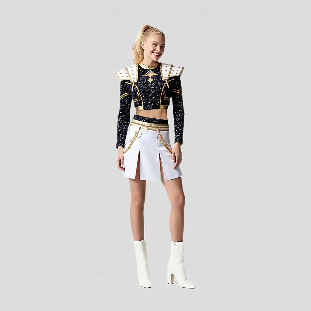 KPop-Dämonenjäger Zoey Dämonenjäger Hunttrix Kostüm Festkleidung Virtuelles Idol Film Cosplay for Damen Erwachsene Halloween Karneval Leistung Comic-Konzert Anime Expo 2025 - $106.99 –P14