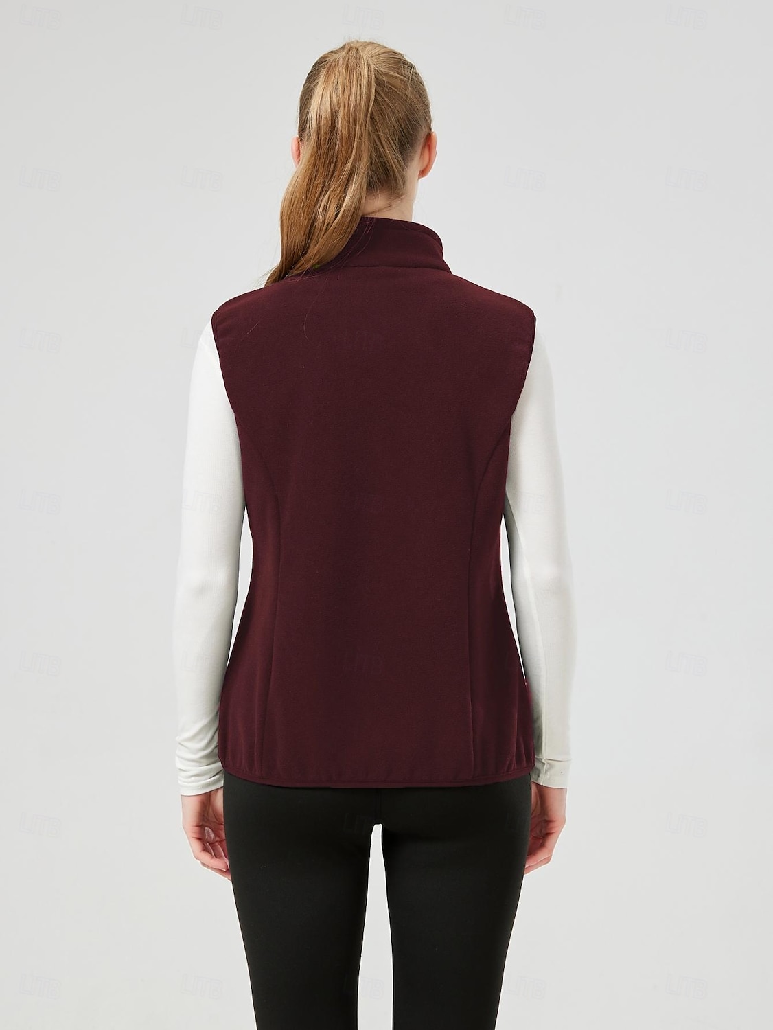 Damen Wanderweste Fleeceweste Thermojacke Winter Draussen Anatomisches Design Frontreißverschluss Dicht Warm Oberteil Einfacher Schieber Vollreißverschluss Camping / Wandern / Höhlenforschung Reisen 2025 - $24.99 –P8