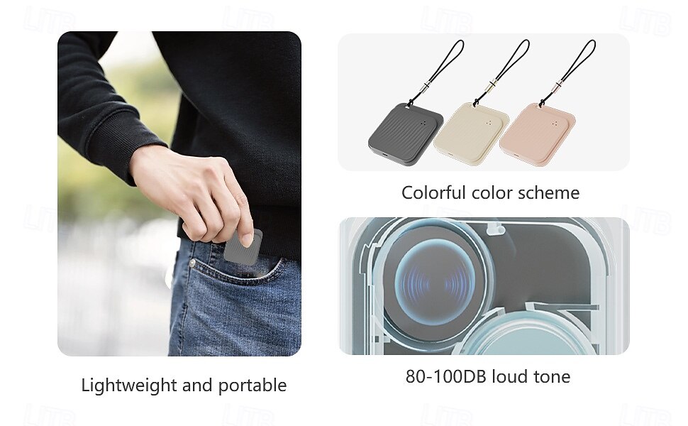 procédure de suivi GPS intelligent &Localisateur portable anti-perte, étanchéité IP65, compatible avec les systèmes Android et iOS de 2025 ? $18.99 –P3