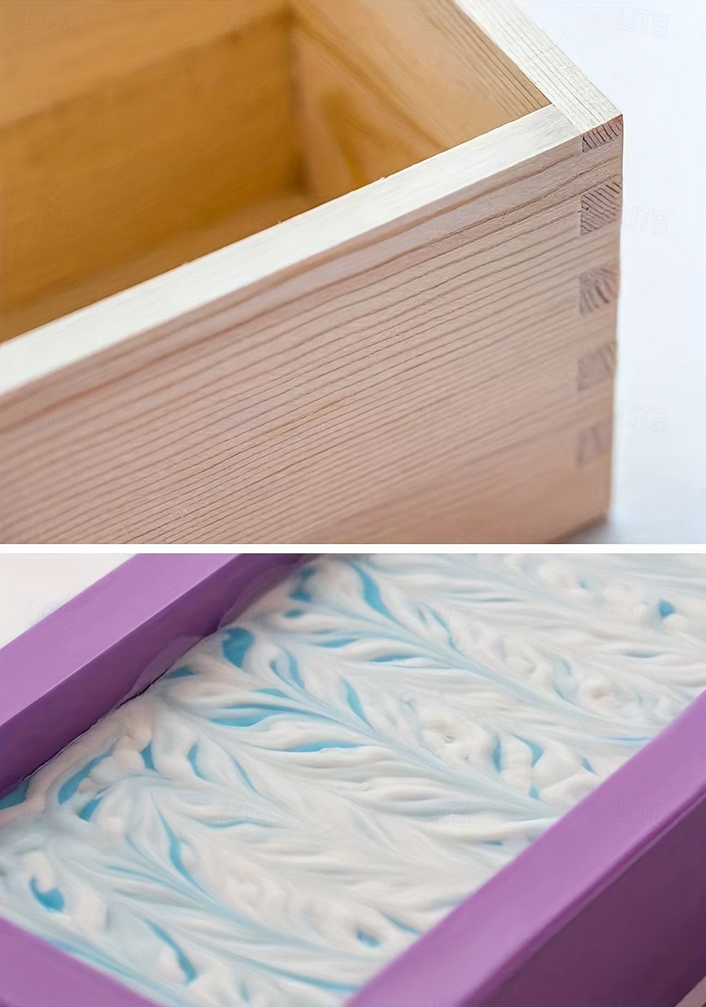 Silicone Soap Molds for Soap Making Kit Soap Making Supplies with Soap Cutters, Wooden Box, Wavy and Straight Scraper 2025 - $29.99 –P2