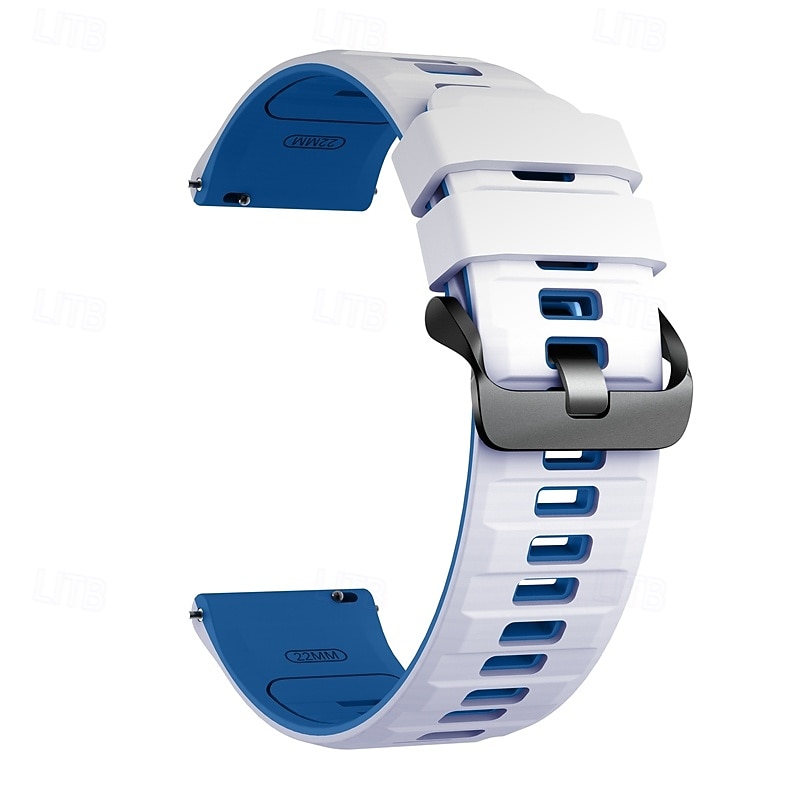 Correa de Smartwatch Compatible con Garmin Samsung Huawei Amazfit Polar Xiaomi Ticwatch Watch 3 Pro, Watch 2 Classic, Watch GT 3 Pro / 2 Pro / 2e / Runner / Active / 42mm / 46mm, Honor Magnic 2 GS 3i 2026 - $14.99 –P12