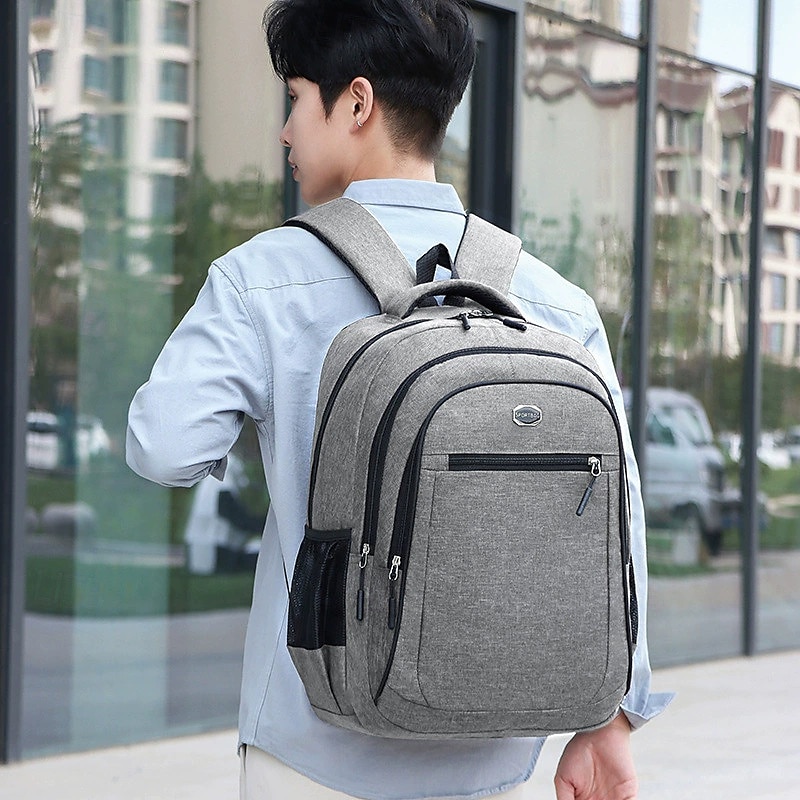 Zaino di grande capacità per studenti, uomo e donna, borsa per computer, zaino multitasche impermeabile e resistente all'usura per pendolari del 2025 a $87.99 –P2