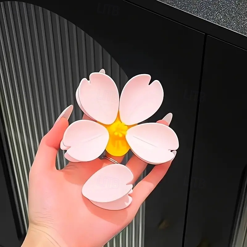 2pcs Cherry Blossom Magnetic Bag Clips Reusable Pink Flower Food Storage Clamp Decorative Plastic Hexagon-Shaped Fridge Magnet for Kitchen, Office, and Home Decor 2025 - $6.99 –P7