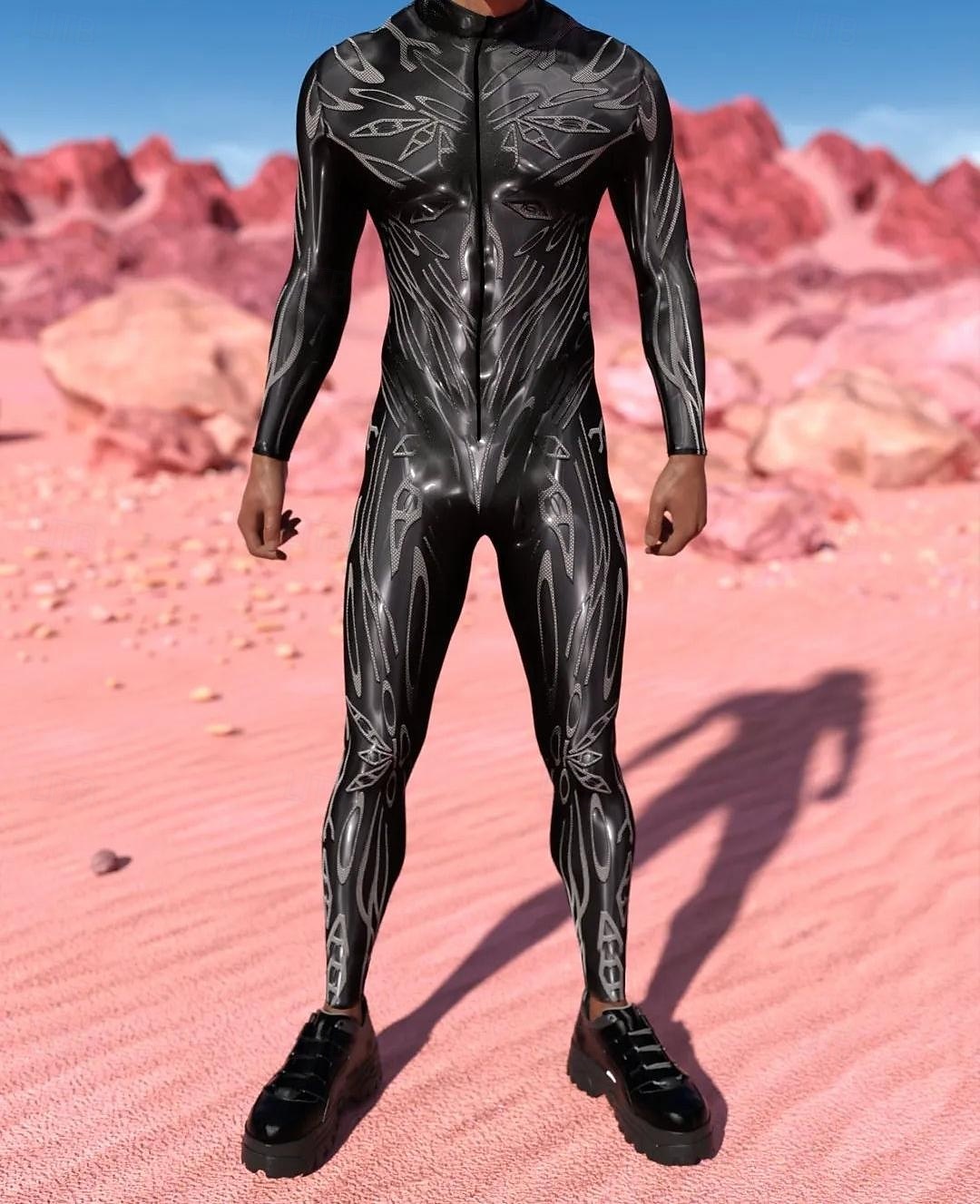 Trajes Zentai estampados Traje de cosplay Body Estampado Disfraz de carnaval Traje de Cuerpo Completo Hombre Mujer Disfraz Sexy Víspera de Todos los Santos Traje para Rendimiento Fiesta Mascarada 2025 - $29.99 –P14